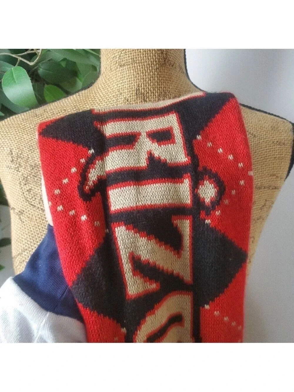 Arizona Diamondbacks MLB Baseball Argyle Knit Scarf Fan Gear